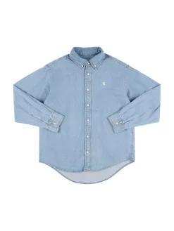 Camicia Lucas in denim di cotone