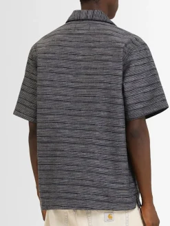 Camicia maniche corte jacquard Gellar