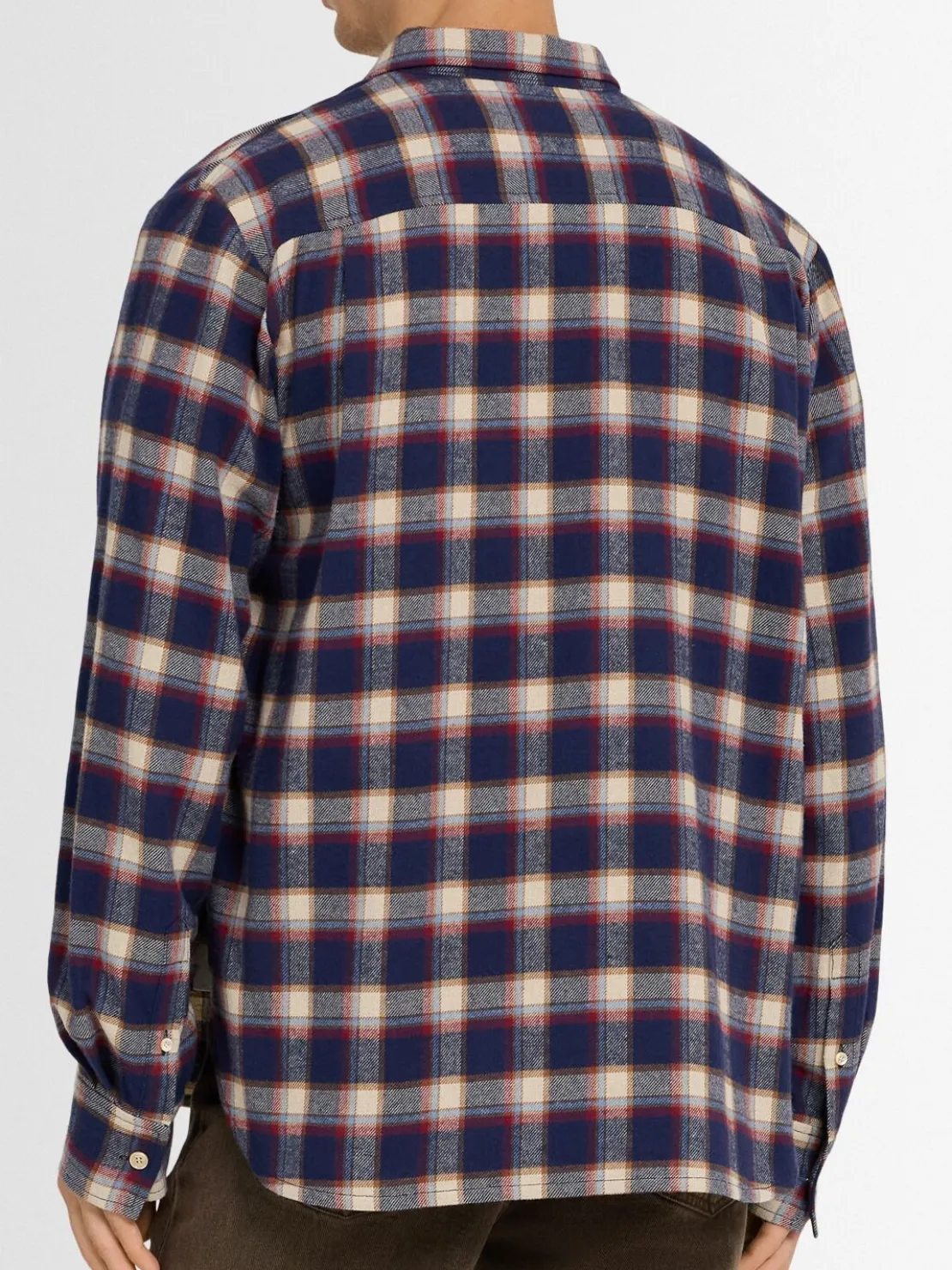 Camicia sartoriale in misto cotone check