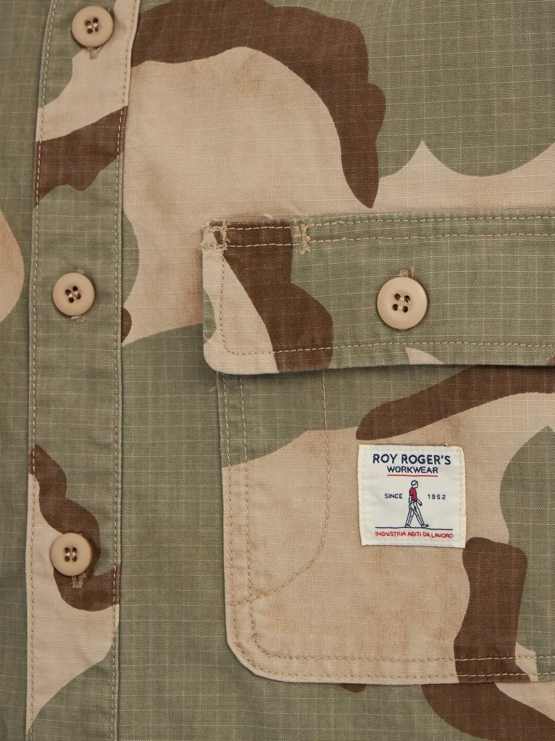 Camicia workwear camouflage