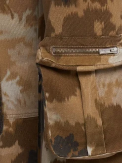 Camouflage cargo pants