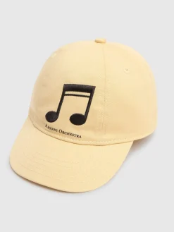 Cappello baseball in cotone con ricami