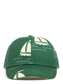 Cappello baseball in cotone stampato