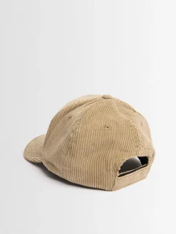 Cappello baseball in millerighe di cotone