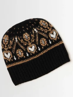 Cappello beanie Avers in cashmere