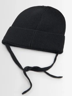 Cappello beanie in maglia di lana e cotone
