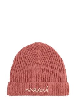 Cappello beanie in maglia di misto lana