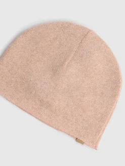 Cappello beanie in maglia di misto cotone