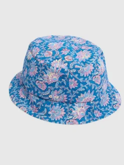 Cappello bucket stampa floreale