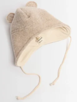 Cappello in misto lana con orecchie