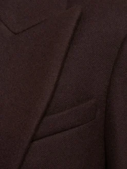 Cappotto Chesterfield Sculptura in lana melton