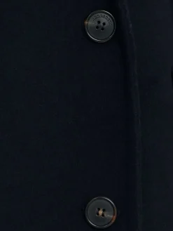 Cappotto doppiopetto Bianca in misto lana