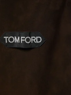 Cappotto doppiopetto in camoscio