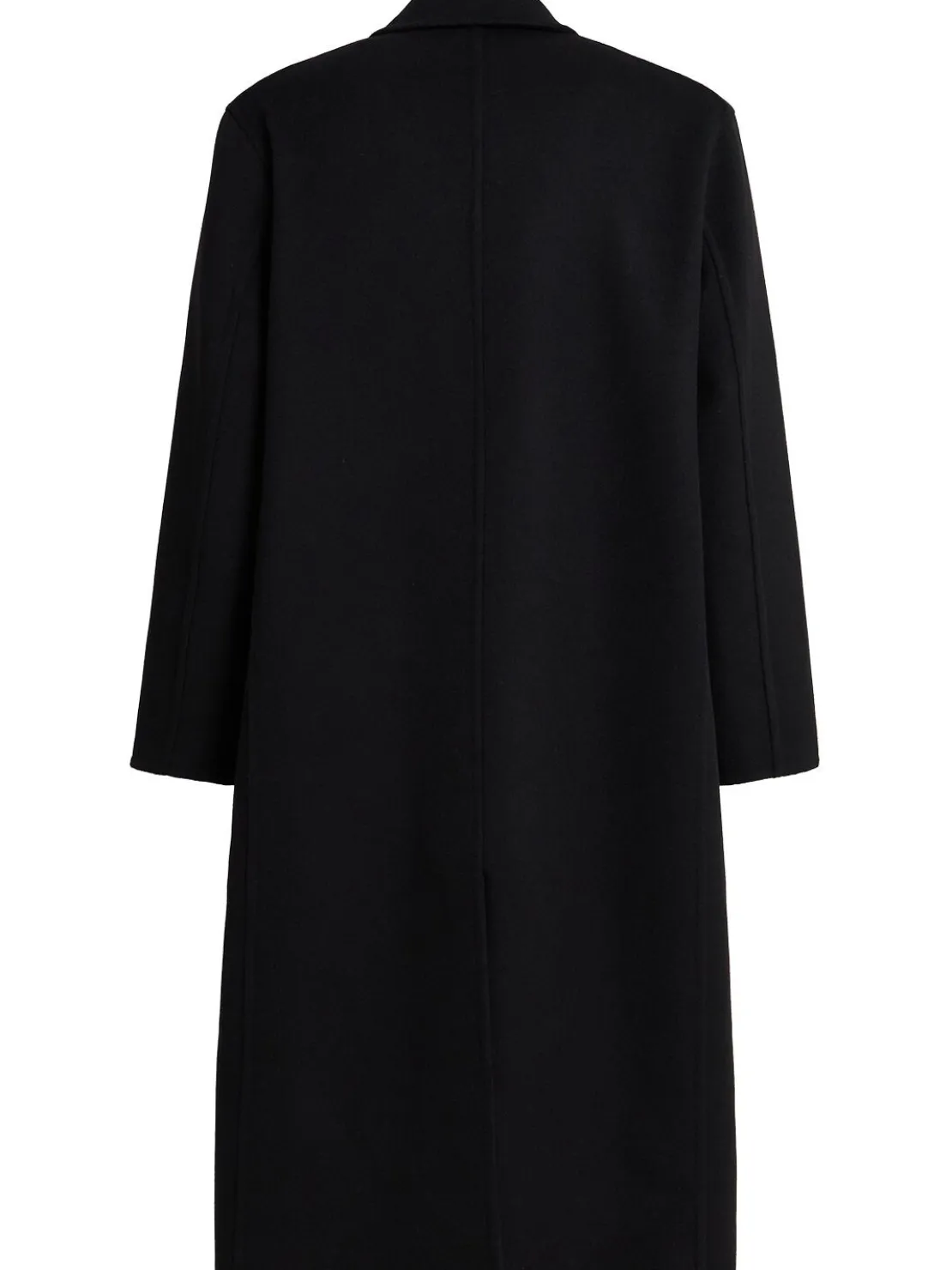 Cappotto doppiopetto in misto lana