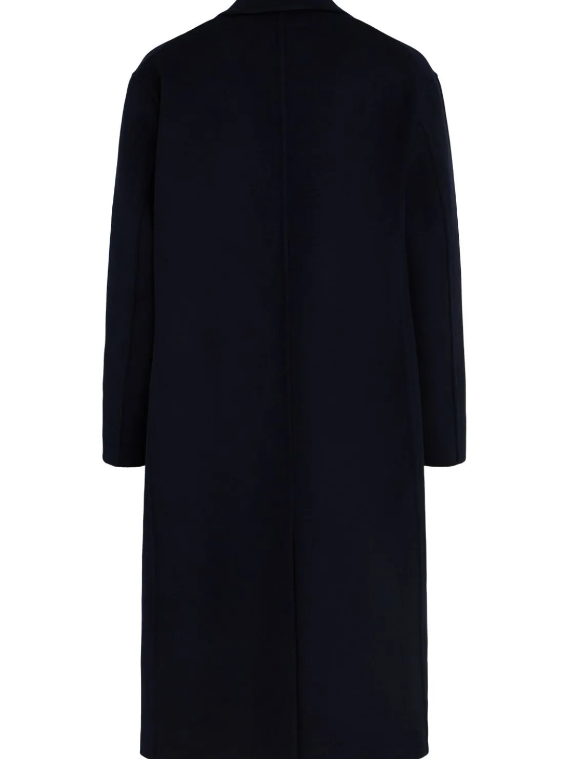 Cappotto doppiopetto in misto lana