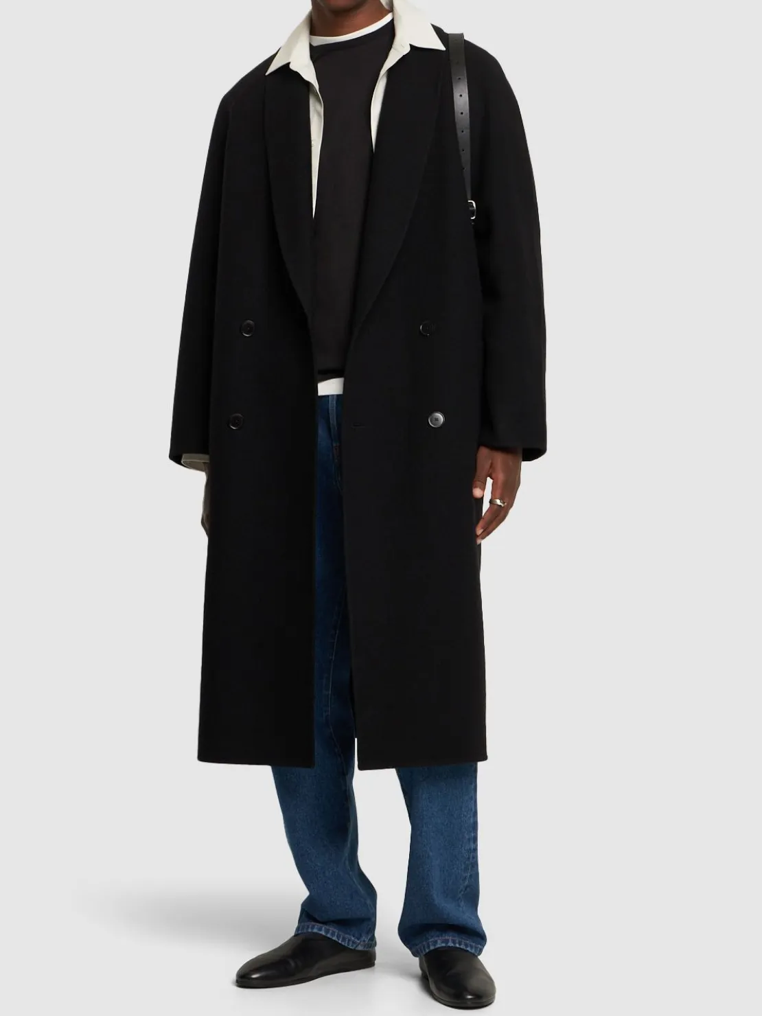 Cappotto Ferro in feltro di lana