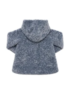 Cappotto in teddy di poliestere