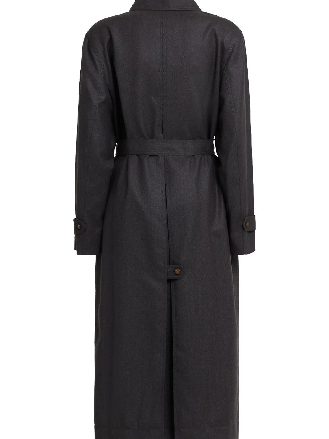 Cappotto lungo Basoto in lana / cintura