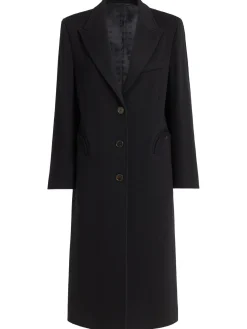 Cappotto lungo Heck in misto lana