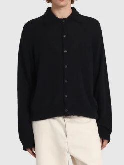 Cardigan a maniche lunghe in maglia
