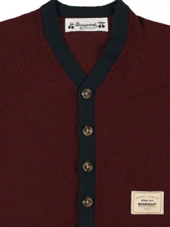 Cardigan in maglia di lana