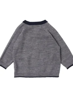 Cardigan in maglia di lana