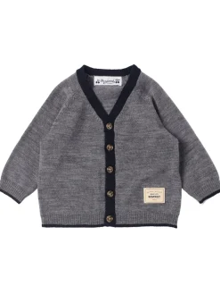 Cardigan in maglia di lana