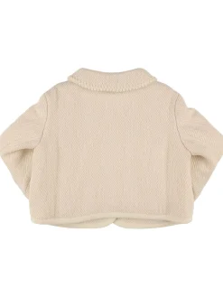 Cardigan in maglia di misto lana