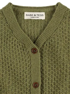 Cardigan in misto alpaca
