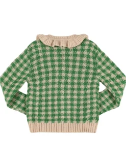 Cardigan Sara in maglia di misto lana