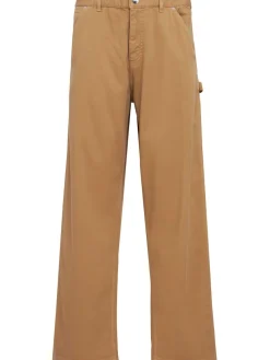 Cargo cotton gabardine pants