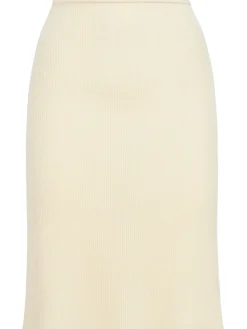 Cashmere knit pencil skirt