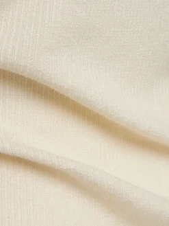 Cashmere & silk knit tank top