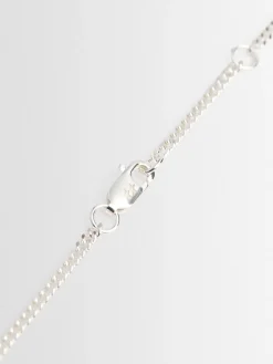 Casino silver necklace