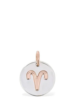Charm Aries in oro rosa 9kt e argento