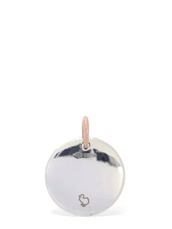 Charm Gemini in oro rosa 9kt e argento 9kt