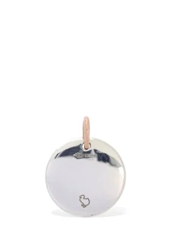 Charm Leo in oro rosa 9kt e argento
