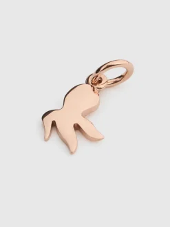 Charm octopus in oro rosa 9kt