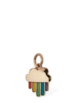 Charm Rainbow in oro rosa 9kt smaltato