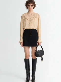 Coci cotton mini skirt