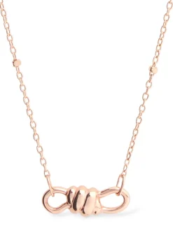 Collana Nod in oro rosa 9kt