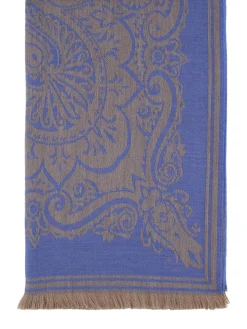 Coperta Alocasia-s in lana con frange