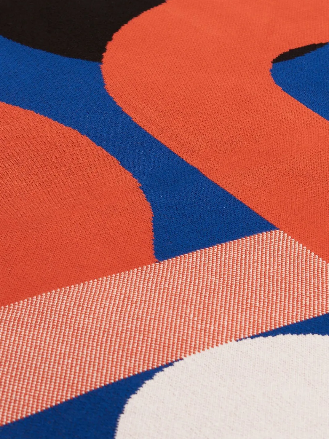 Coperta Bebo in maglia di misto cotone