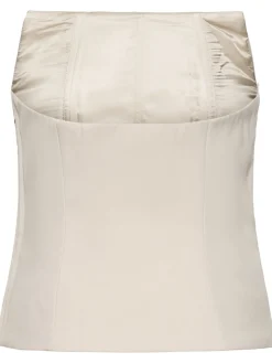 Corsetto Mantle in misto lana