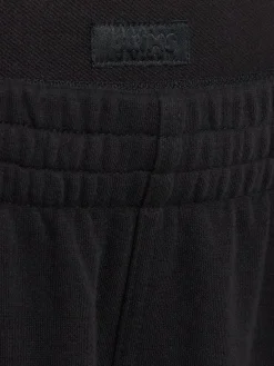 Cotton blend boxer sweatpants