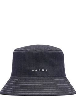 Cotton blend canvas bucket hat