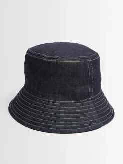 Cotton blend canvas bucket hat