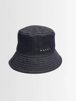 Cotton blend canvas bucket hat