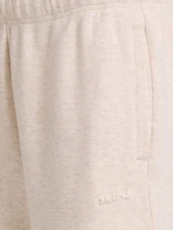 Cotton blend classic straight leg pants