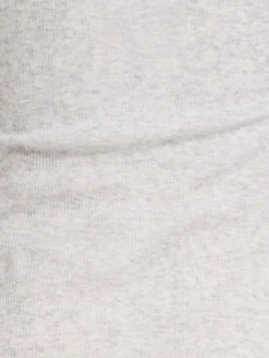Cotton blend long sleeve top